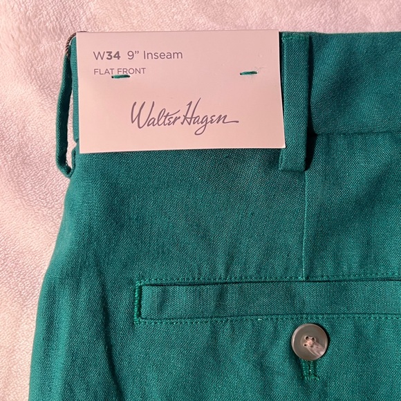 Walter Hagen Men’s Linen Golf Shorts - Picture 3 of 8